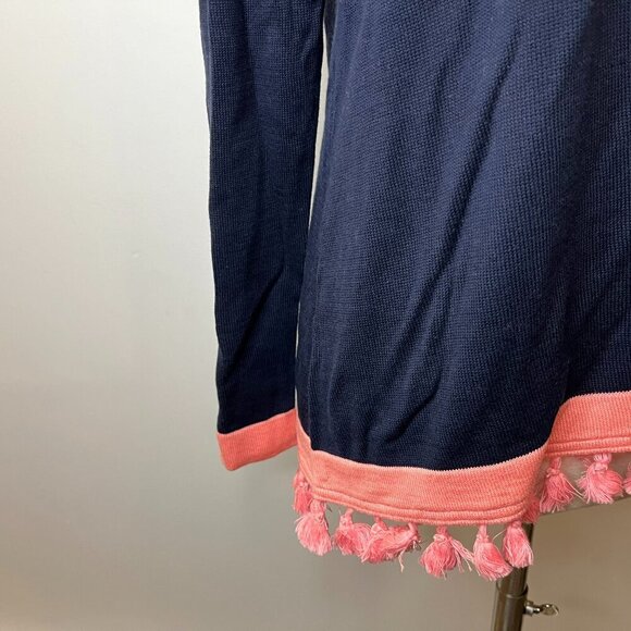 Crown & Ivy Women's Navy Country Roads II Signature Sweater - Size XL - NWT $65 - Picture 3 of 4